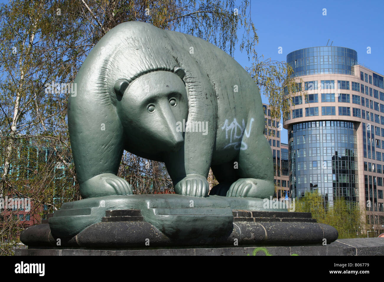 Berlin bear statue hires stock photography and images Alamy
