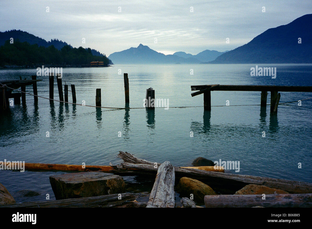 Britannia Beach Howe Sound British Columbia Canada Stock Photo Alamy