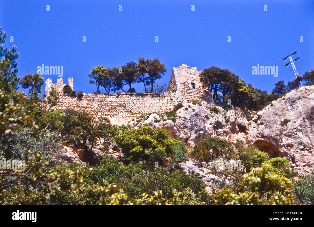 Castell Alaro Mallorca Spain Majorca Stock Photo