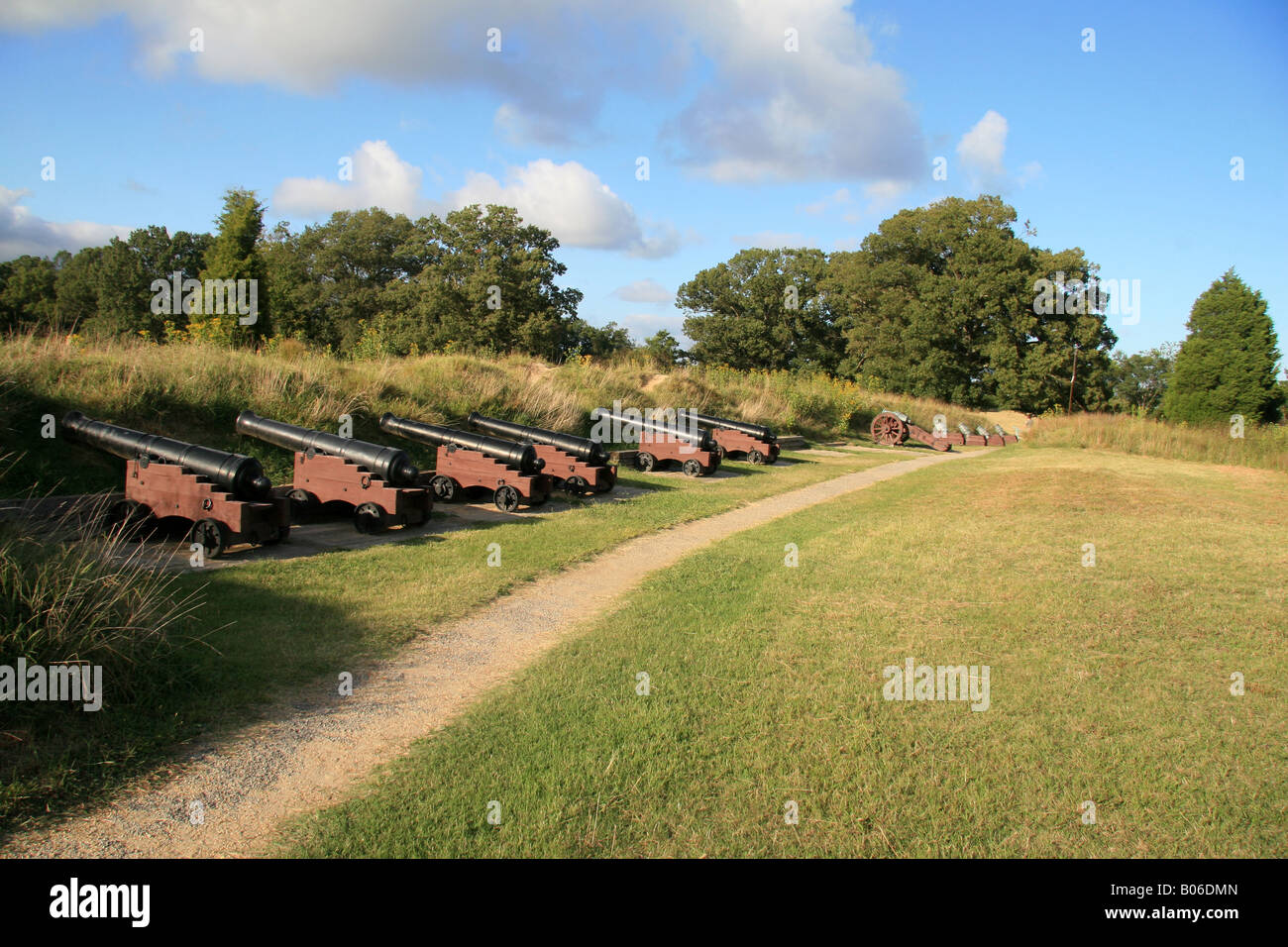 The Grand American Battery in the Second Allied Seige line during the