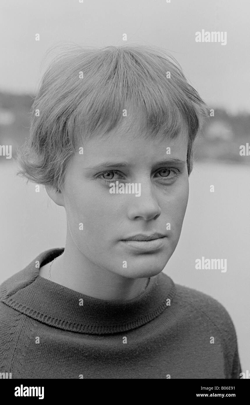 Young girls portrait stock photo alamy