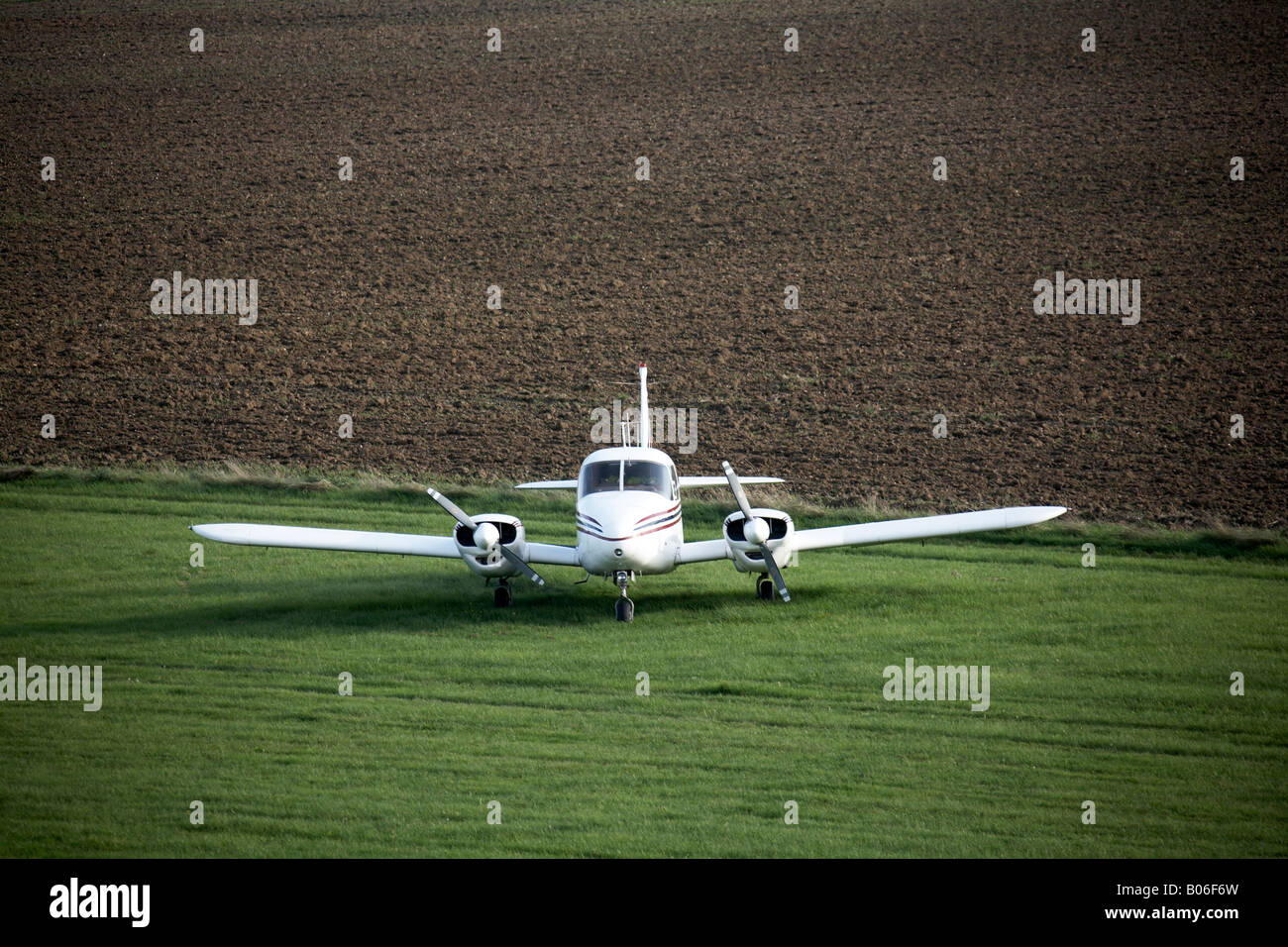 Shot of aeroplane Stapleford Tawney Aerodrome Romford Essex RM4 England UK Stock Photo Alamy