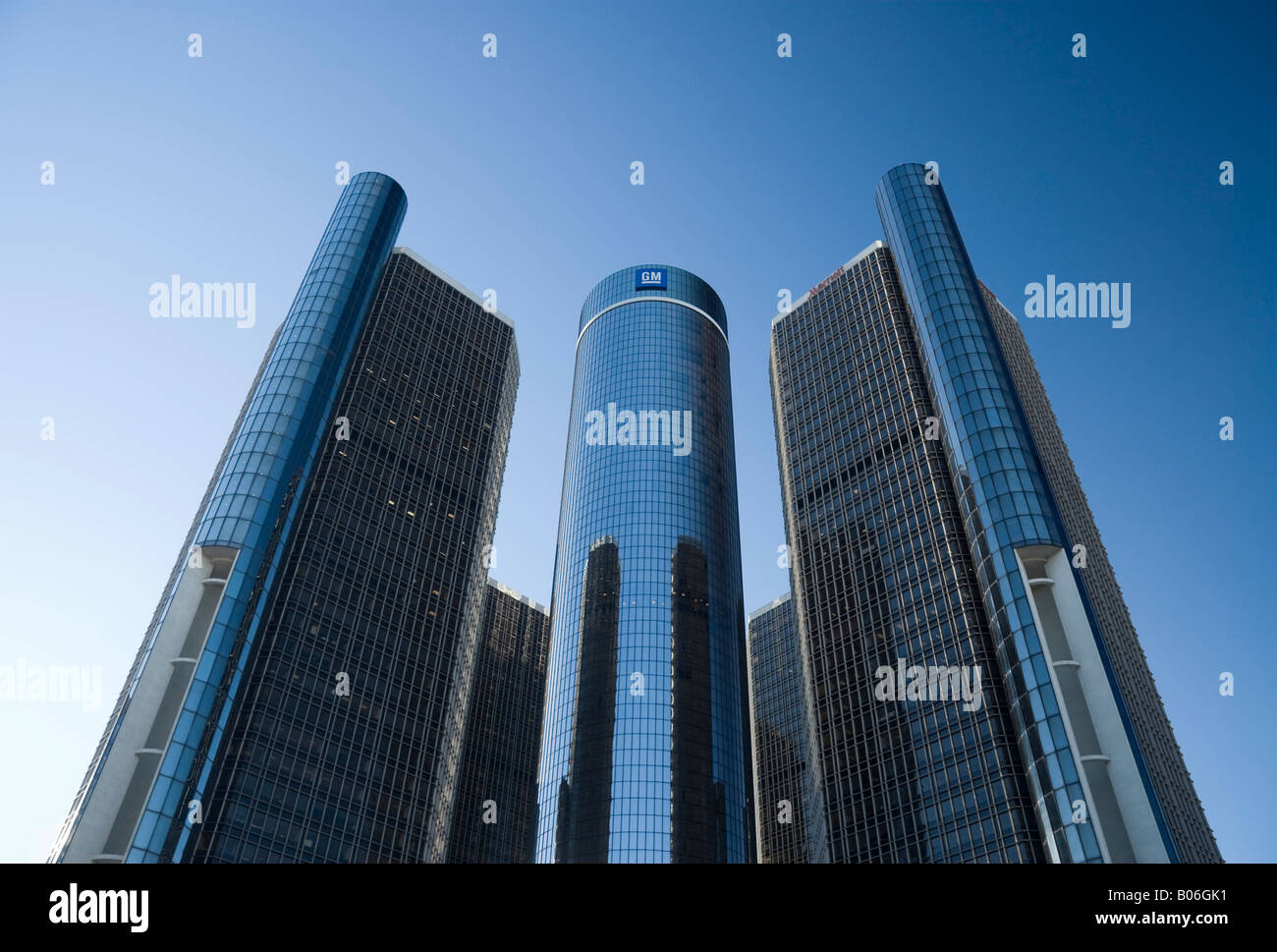 Usa Michigan Detroit Renaissance Center General Motors Hq Stock Photo Alamy