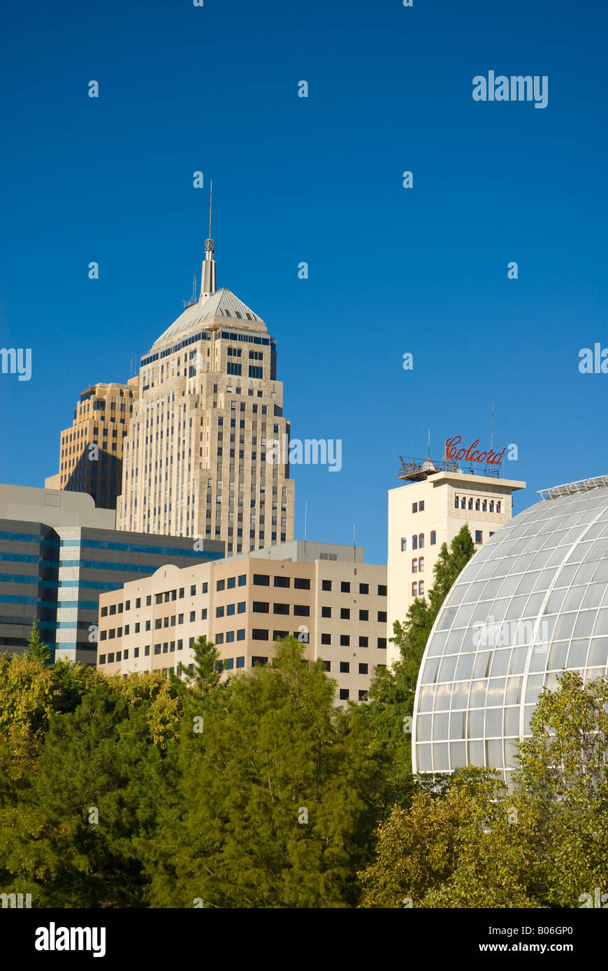 USA, Oklahoma, Oklahoma City, Downtown, Myriad Gardens Stock Photo - Alamy