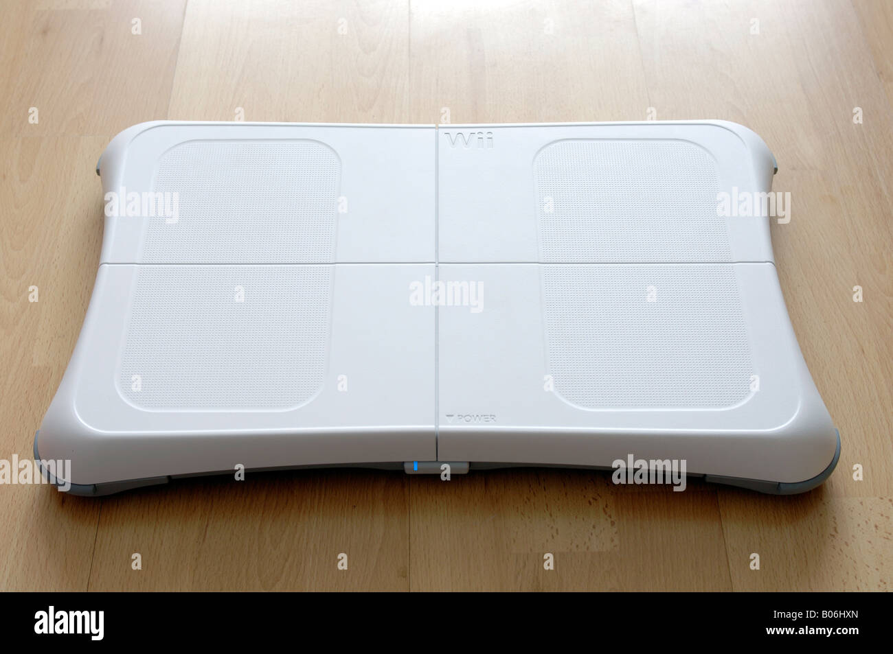 a nintendo wii fit balance board Stock Photo - Alamy