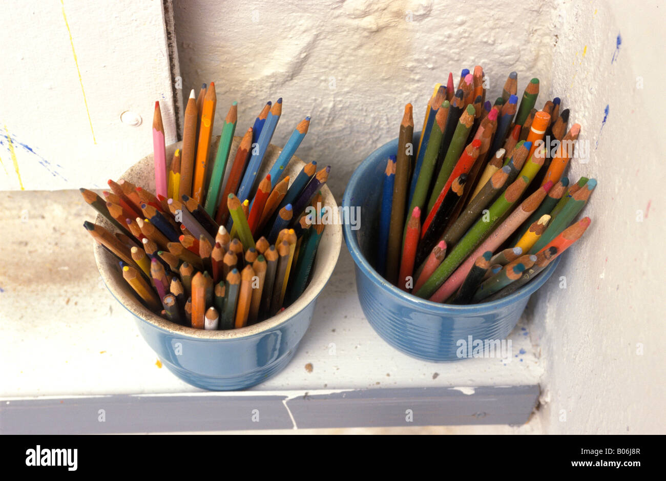 Colourpencils Stock Photo