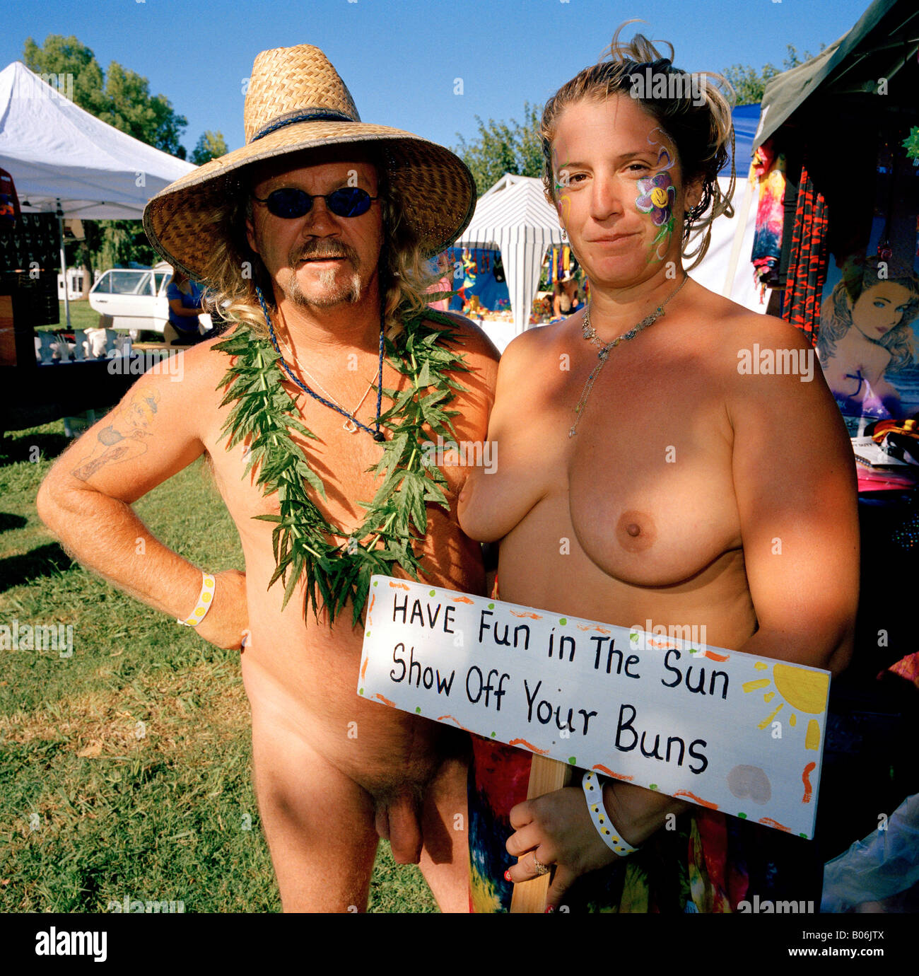 Music festival nudes