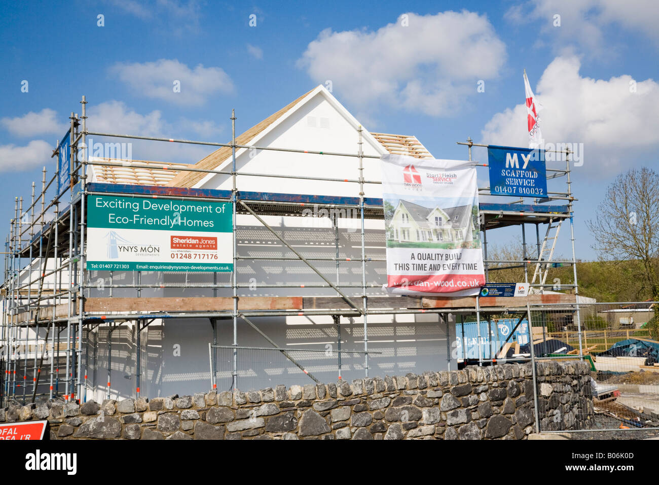 Anglesey North Wales Uk New Eco Friendly Houses For Sale With