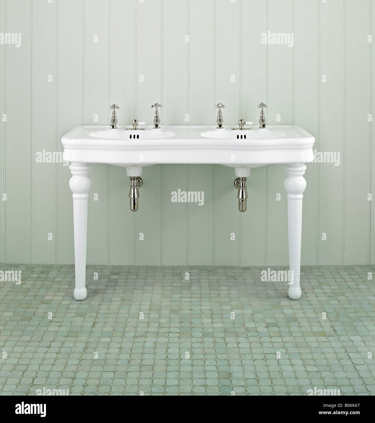 antique restored french basin sink bathroom Stock Photo Alamy