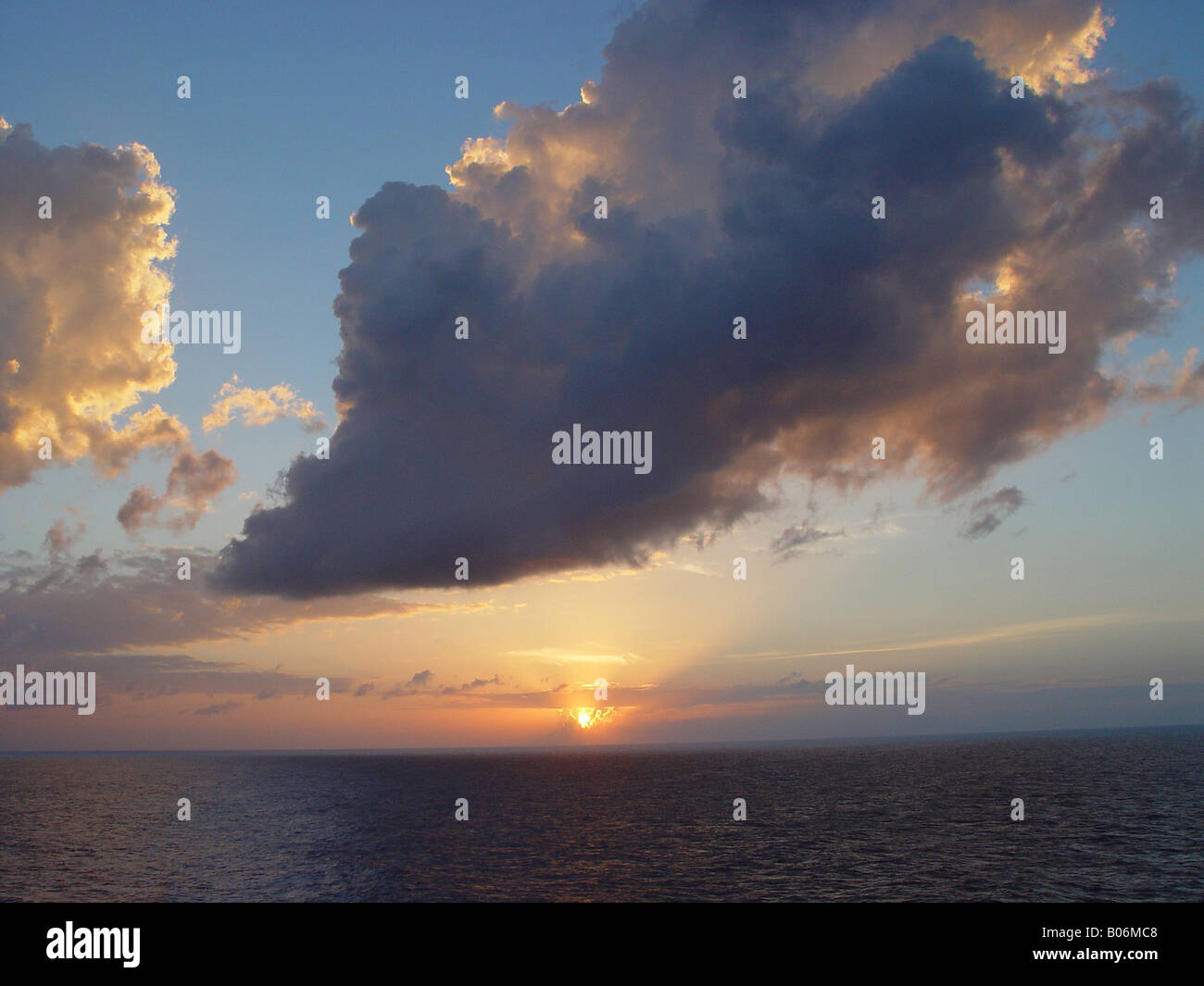 Clouds and sunset Stock Photo - Alamy