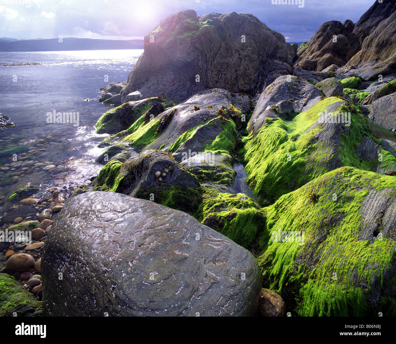 GB - SCOTLAND: Imachar Point on Isle of Arran Stock Photo