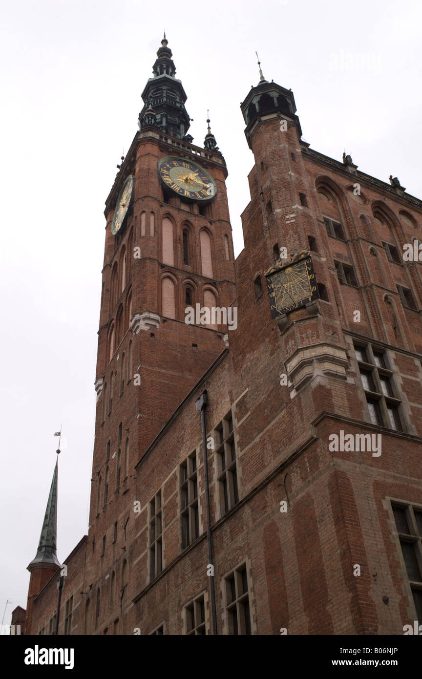 Looking up at the Town Hall of the Main City (Historical Museum ...