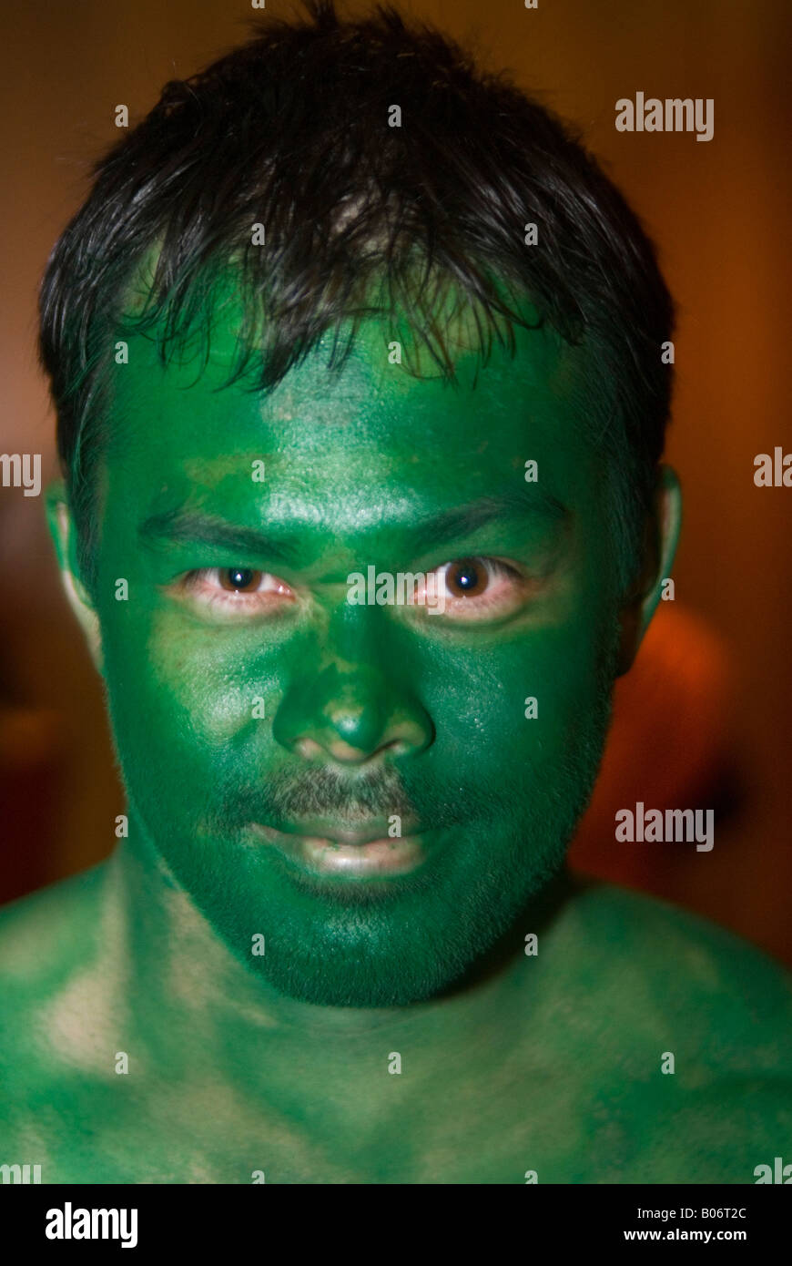 Hulk Face Paint