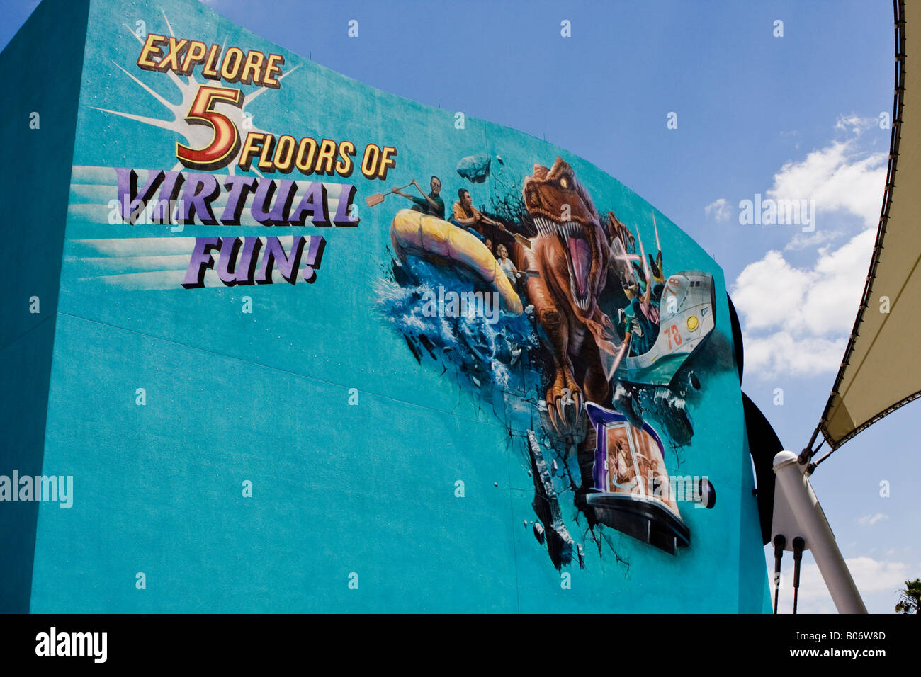 Disney Quest Virtual Reality and Interactive Theme Park Building at
