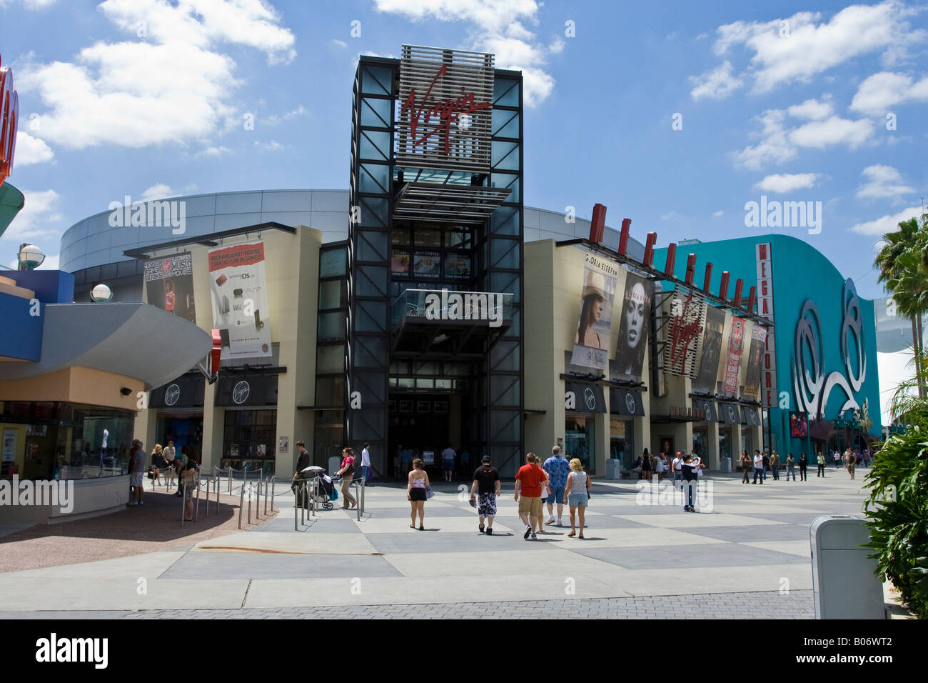 Virgin mega store hires stock photography and images Alamy