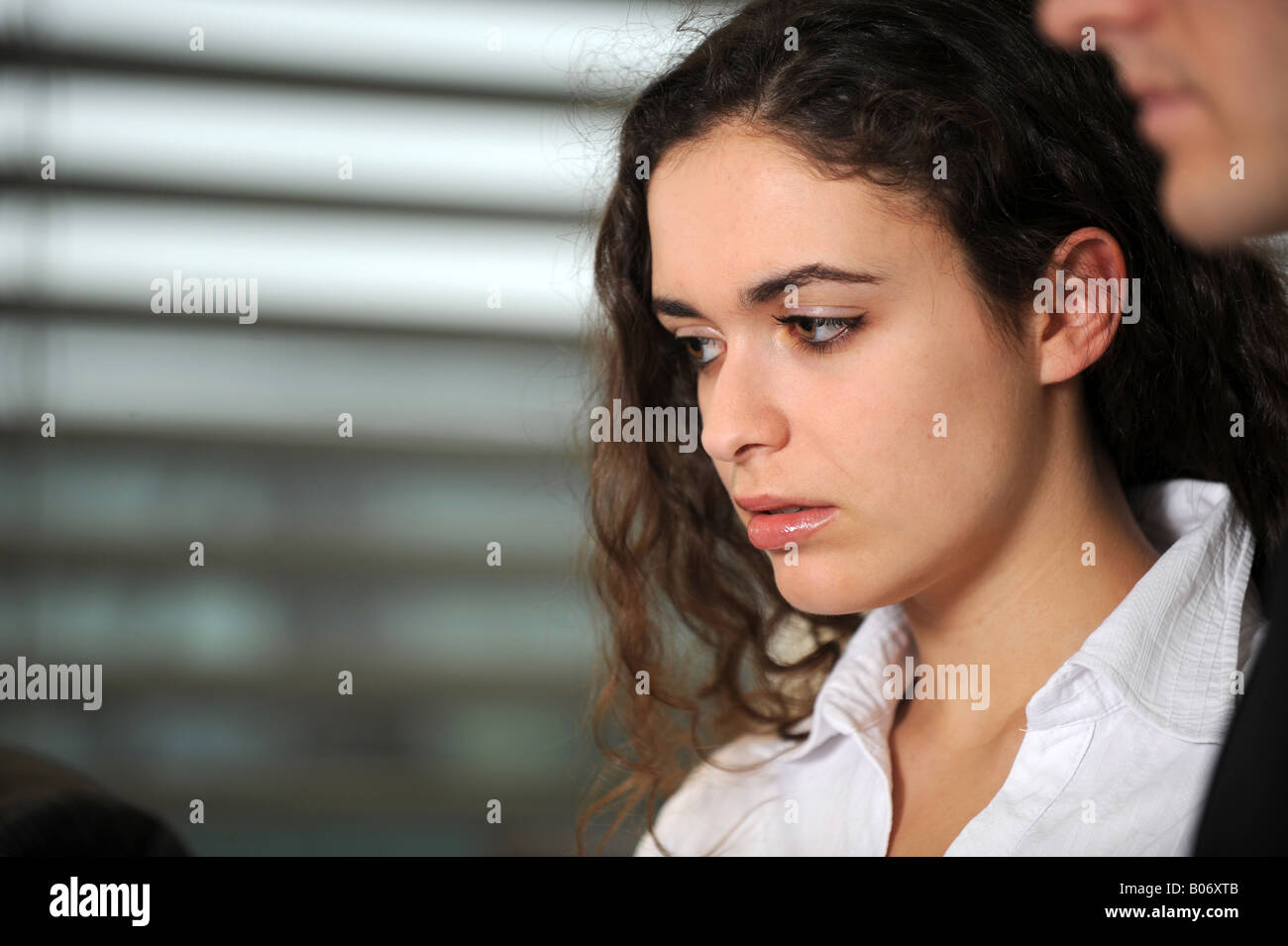 Portrait Business Woman Stock Photo