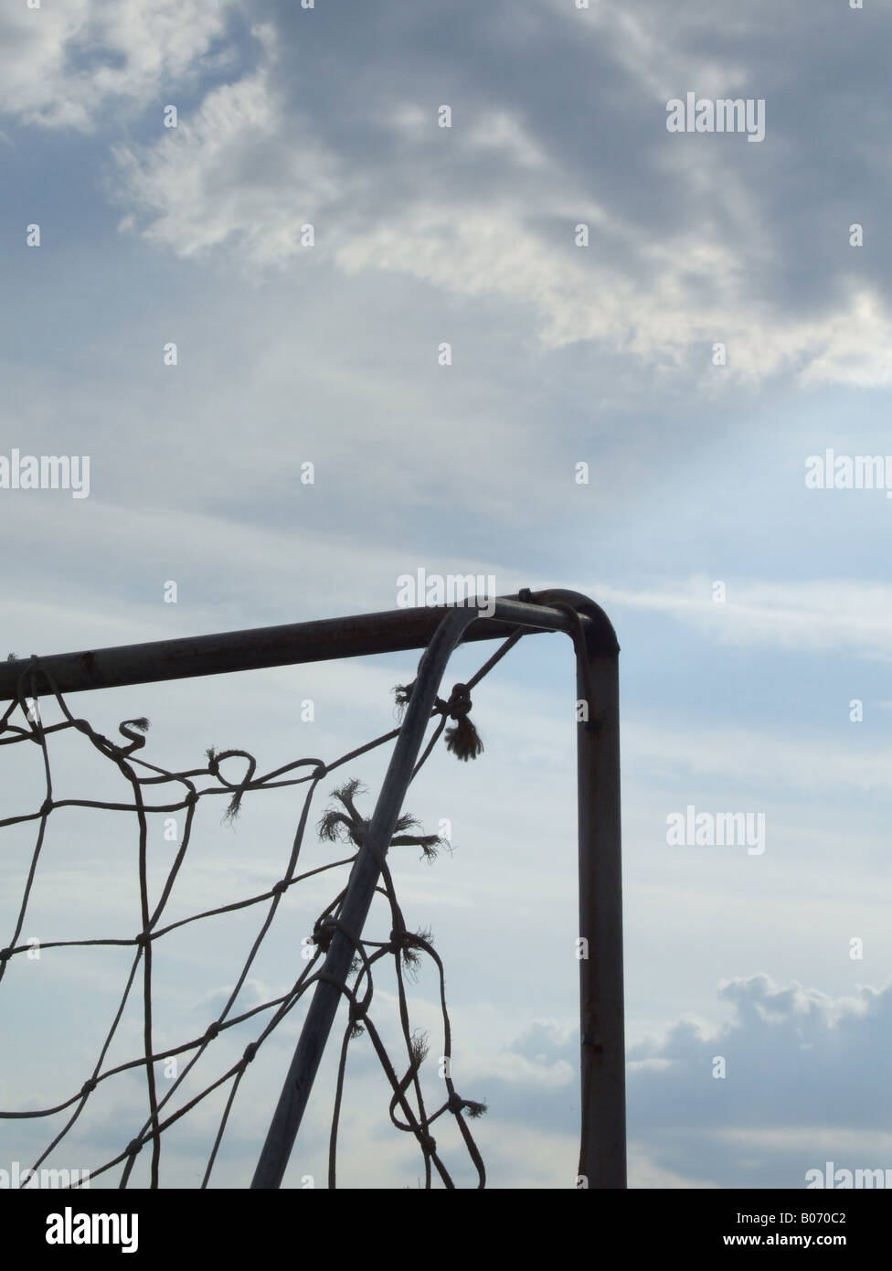 Football goal post top hi-res stock photography and images - Alamy