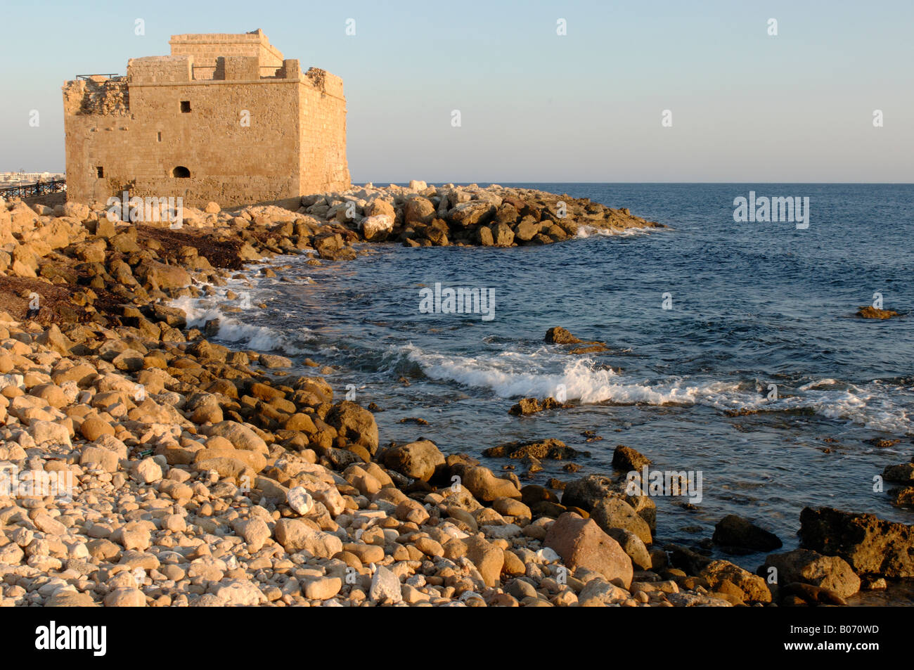 Paphos Castle, originally a Byzantine fort, rebuilt by Lusignans and ...