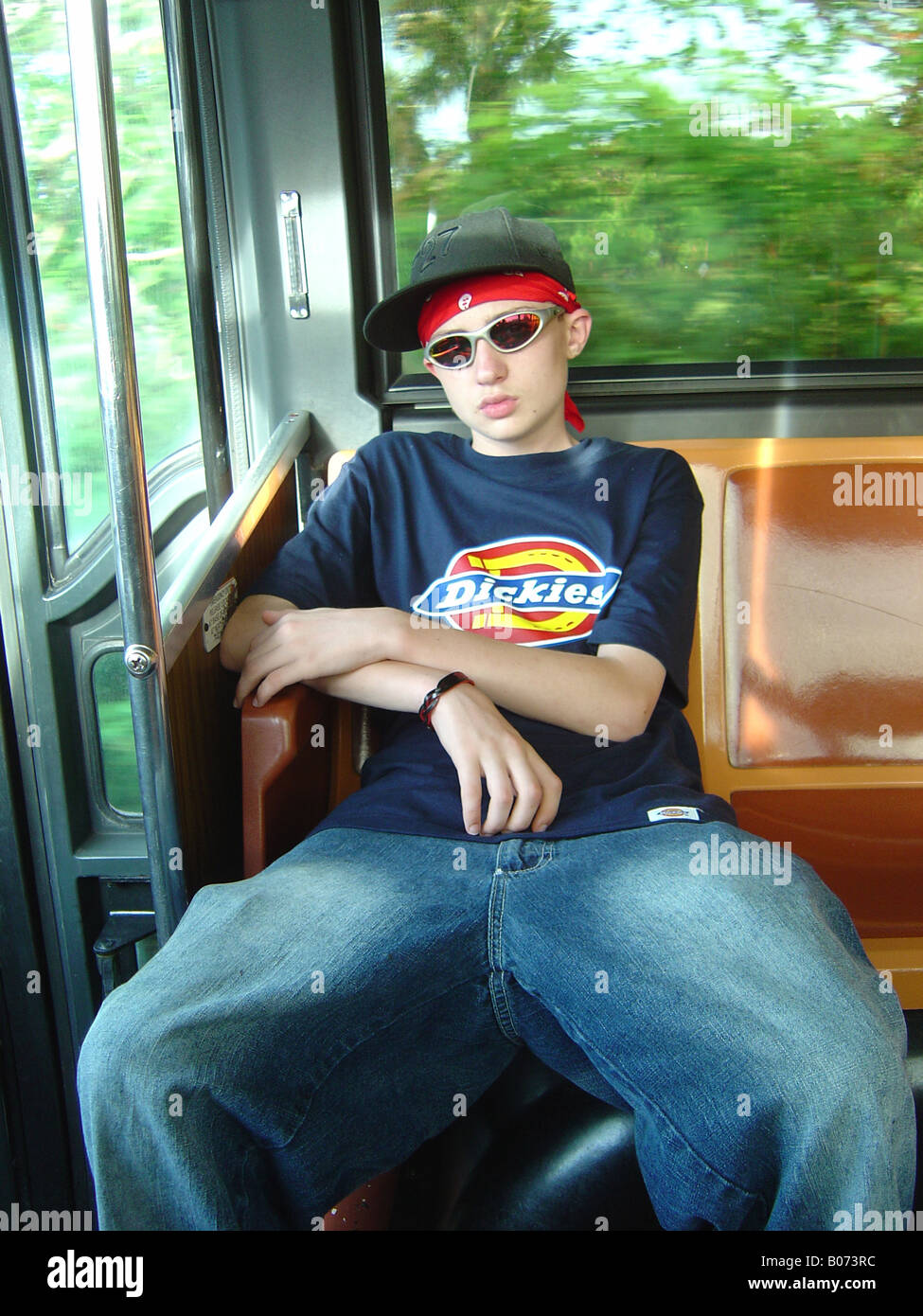 teen-on-bus-stock-photo-alamy