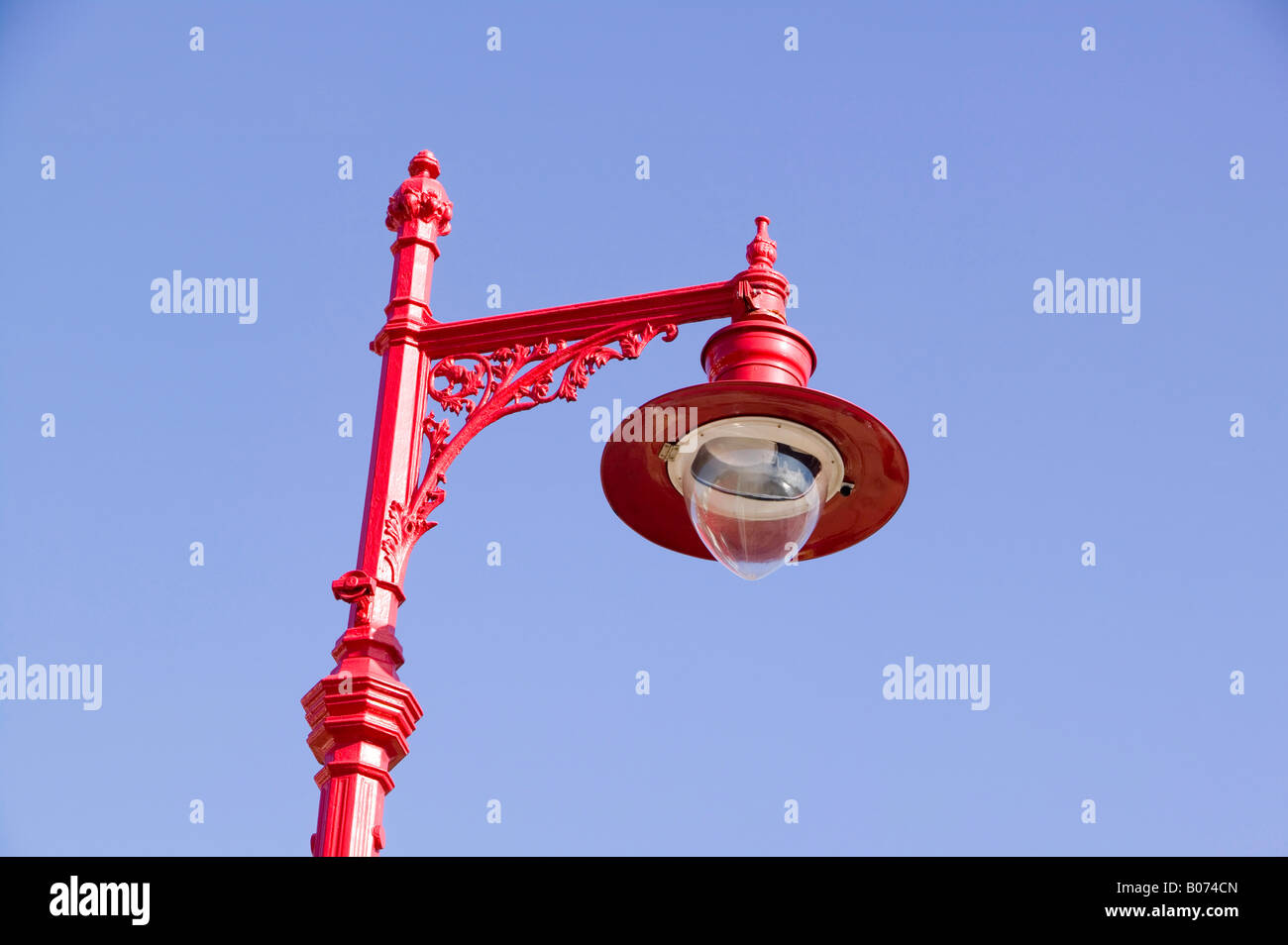 An old lamp post in Oban Scotland UK Stock Photo Alamy