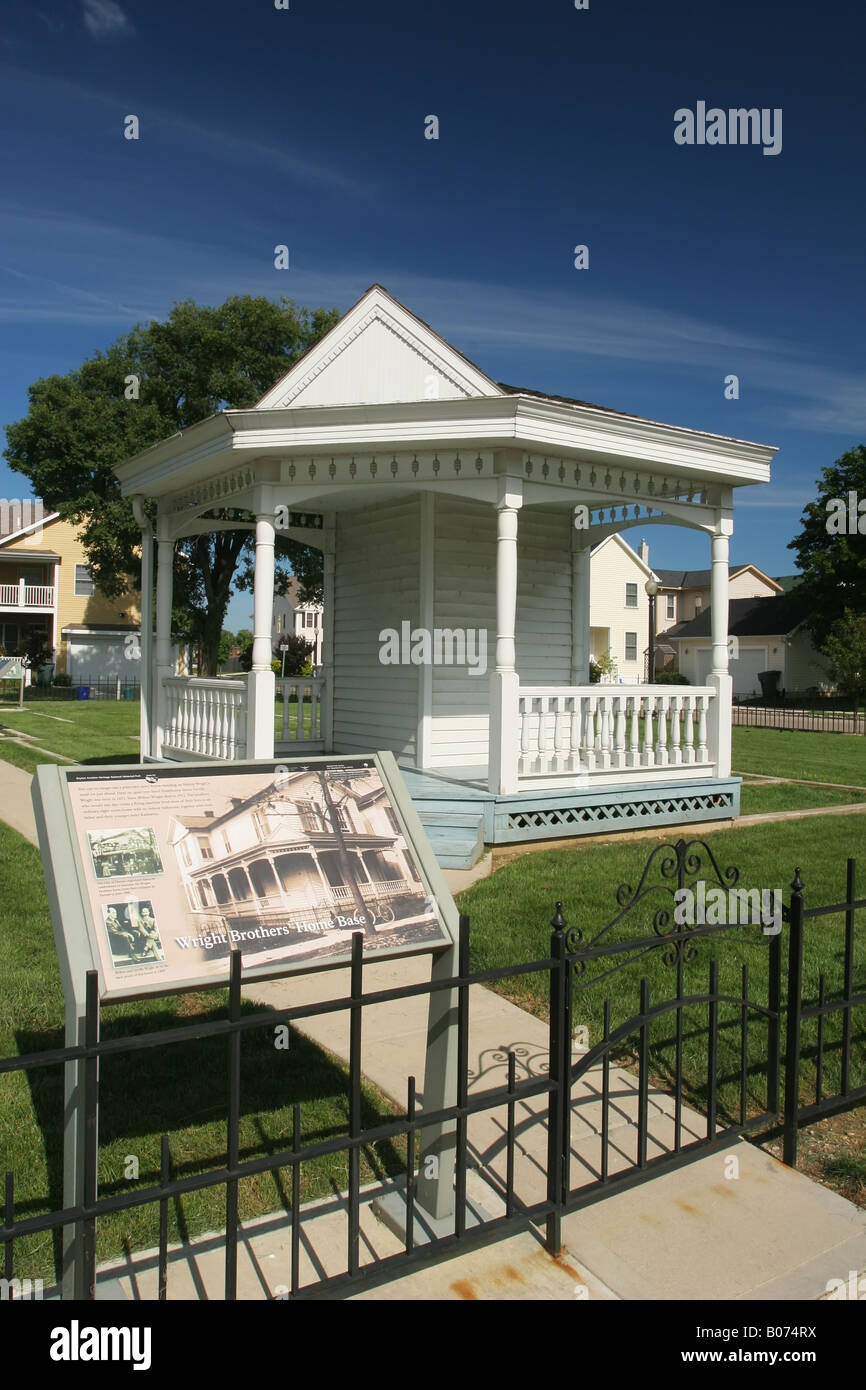 Wright Brothers Home Dayton Ohio Stock Photo Alamy