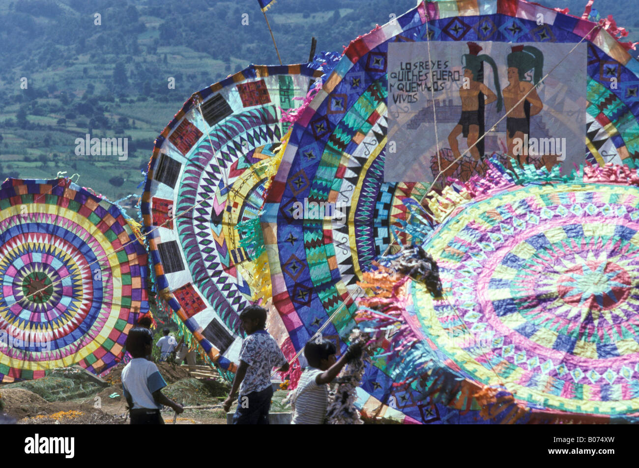 Sacatepequez Kite Festival in Guatemala Stock Photo Alamy