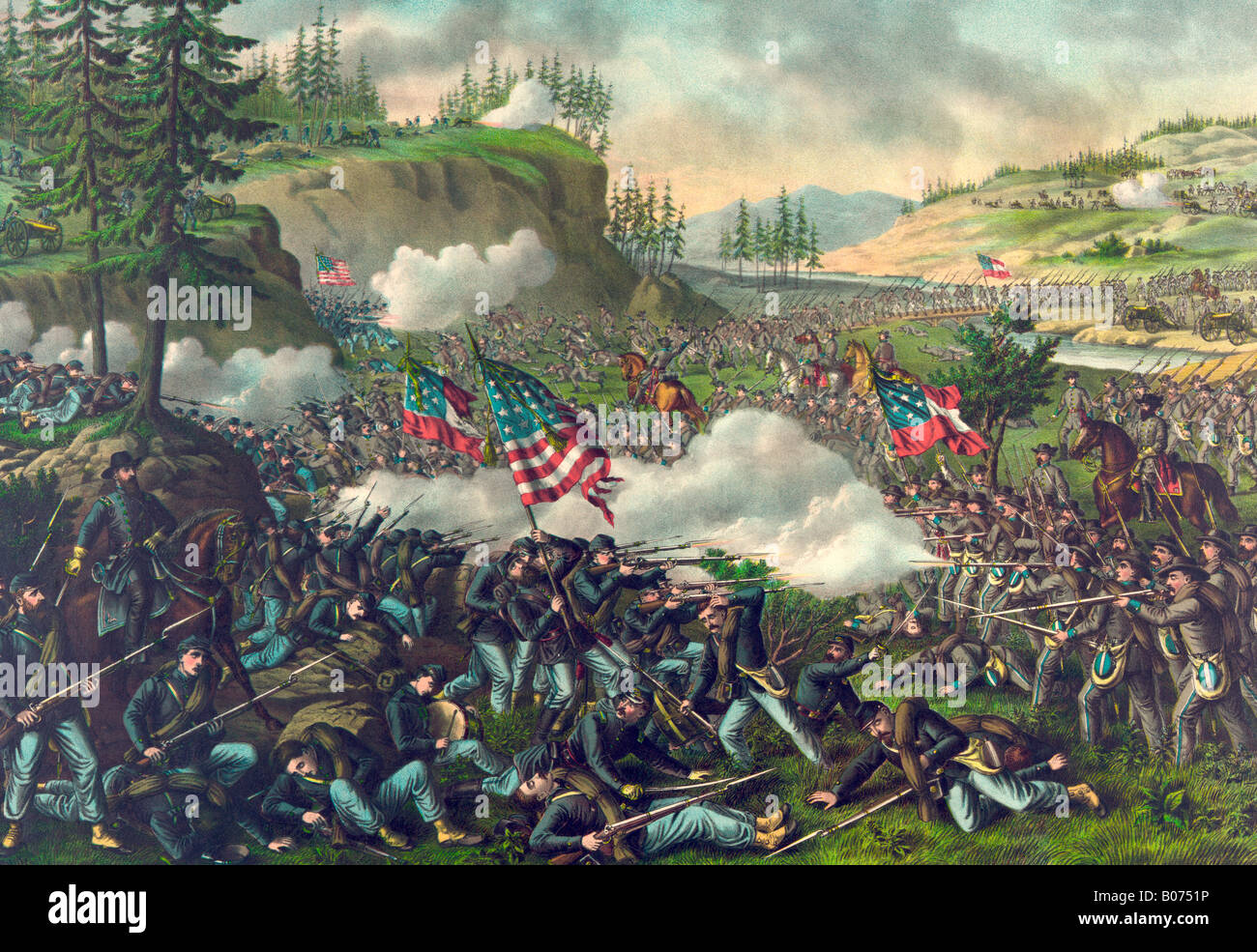 Battle of chickamauga hi res stock photography and images Alamy Battle of chickamauga hi res stock photography and images Alamy