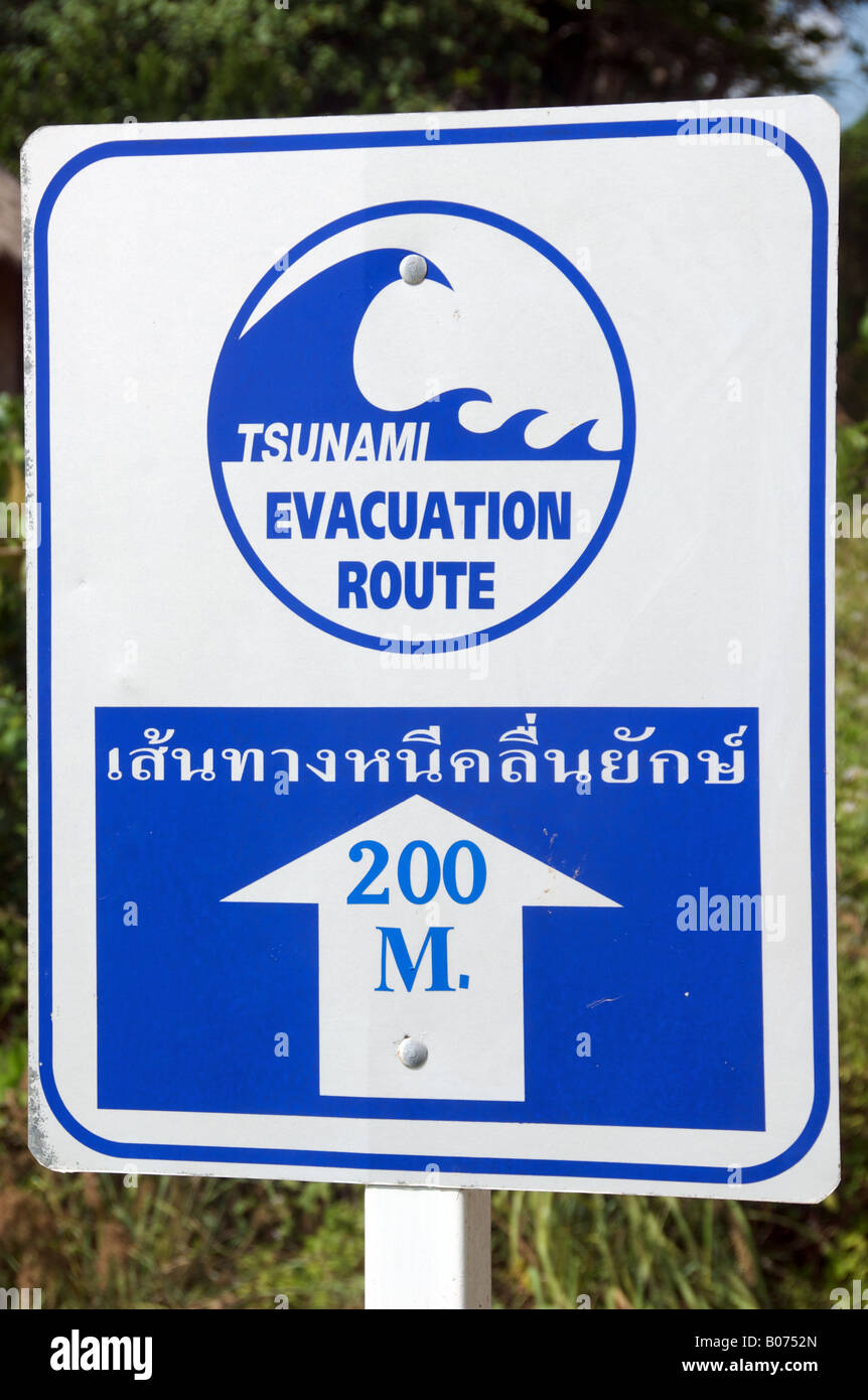 Is there a tsunami warning in thailand today