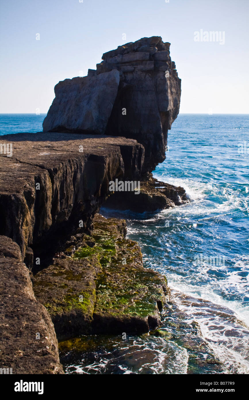 Pulpit Rock, Portland Bill, Dorset Stock Photo