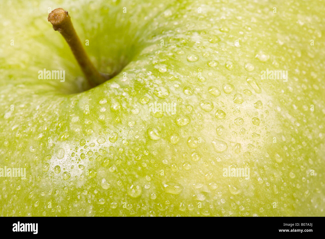 Green Granny Smith Apple Stock Photo Alamy