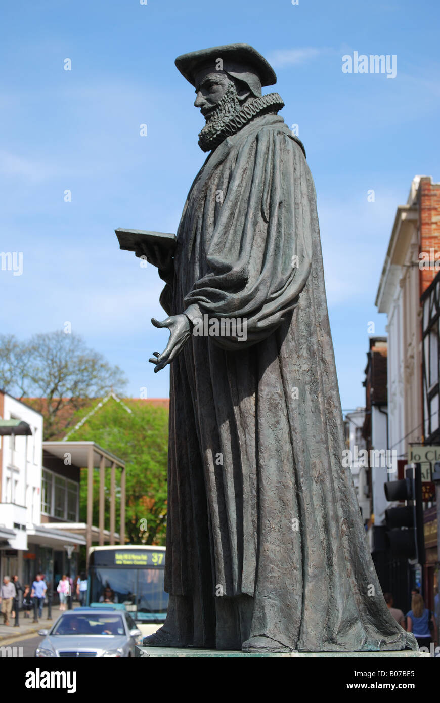 Abbot Statue, of Canterbury, High Street, Guildford