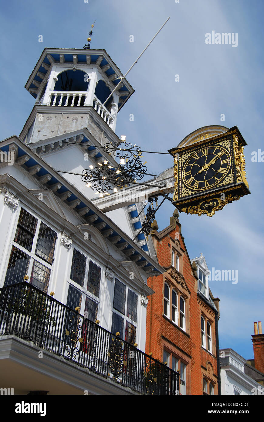 Guildhall Town Hall Clock (1683), The High Street, Guildford, Surrey