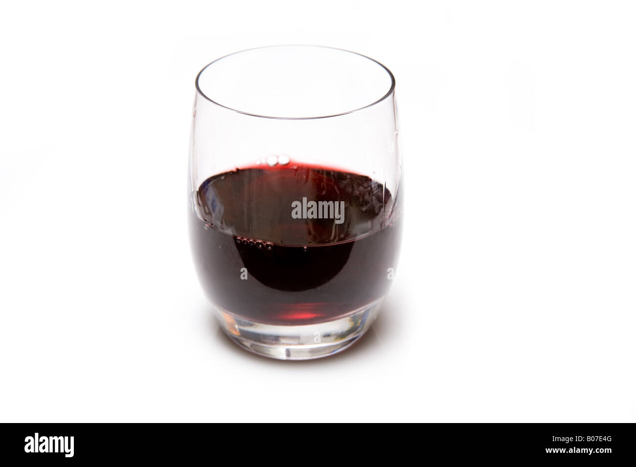 Glass of port isolated on a white studio background Stock Photo Alamy