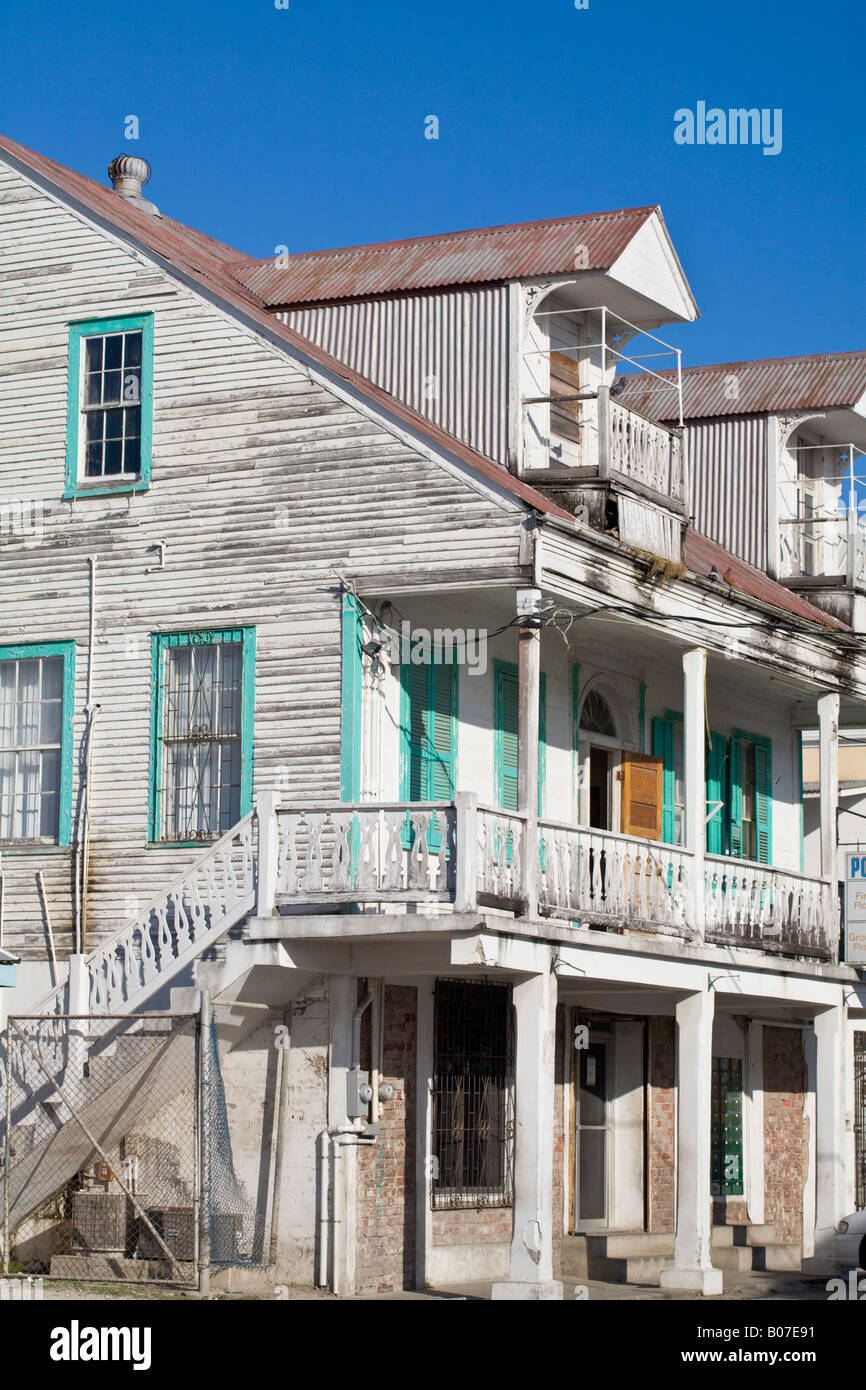 Belize, Belize City, Fort District, Post Office Stock Photo Alamy