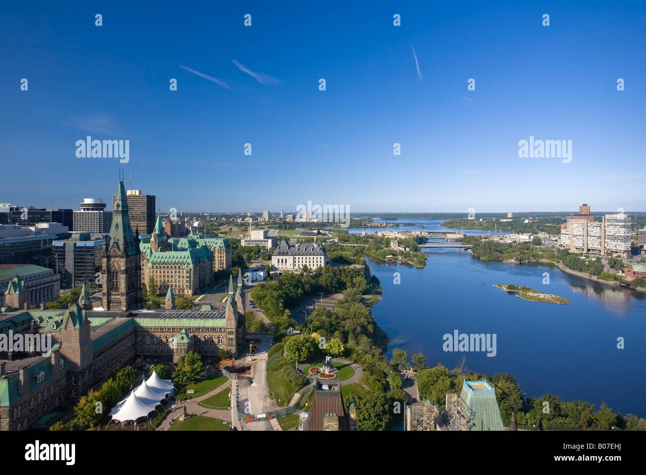 Ottawa River, Gatineau Town, Ontario/Quebec, Canada Stock Photo Alamy