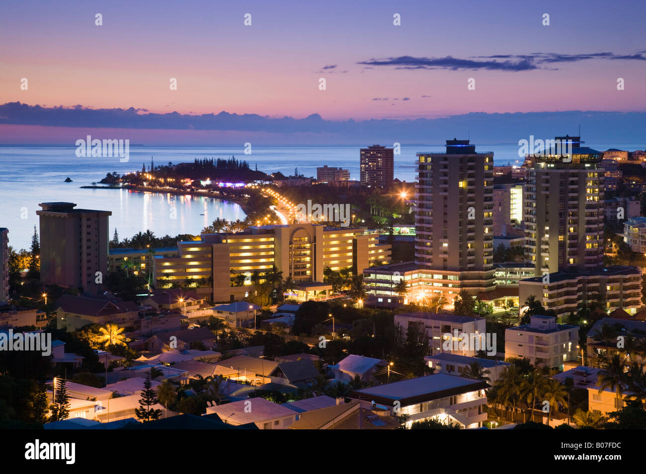 New Caledonia, Grande Terre Island, Noumea, Hotels on Anse Vata resort