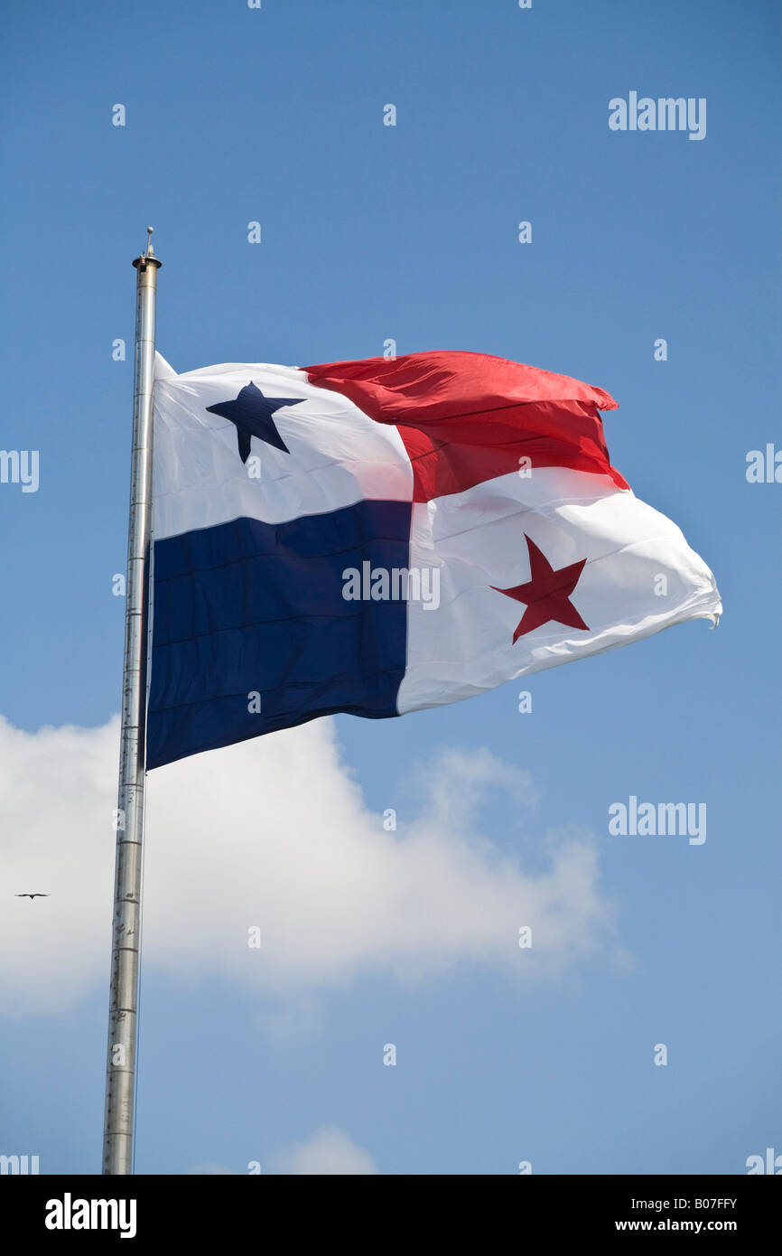 Panama, Panama flag Stock Photo Alamy