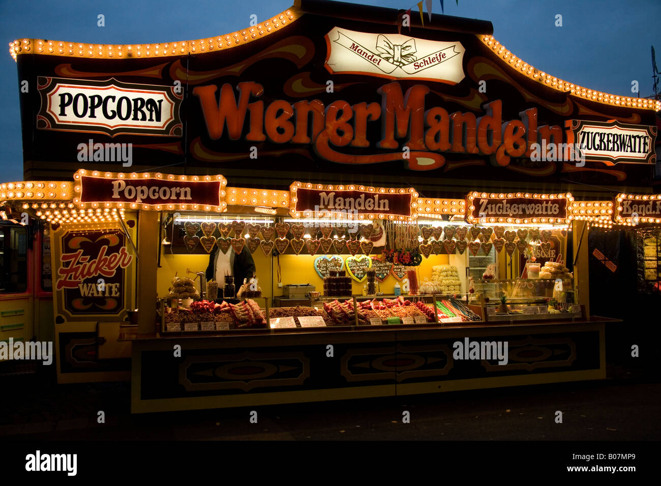 Oktoberfest Hannover October celebration Hannover amusement park Stock Photo