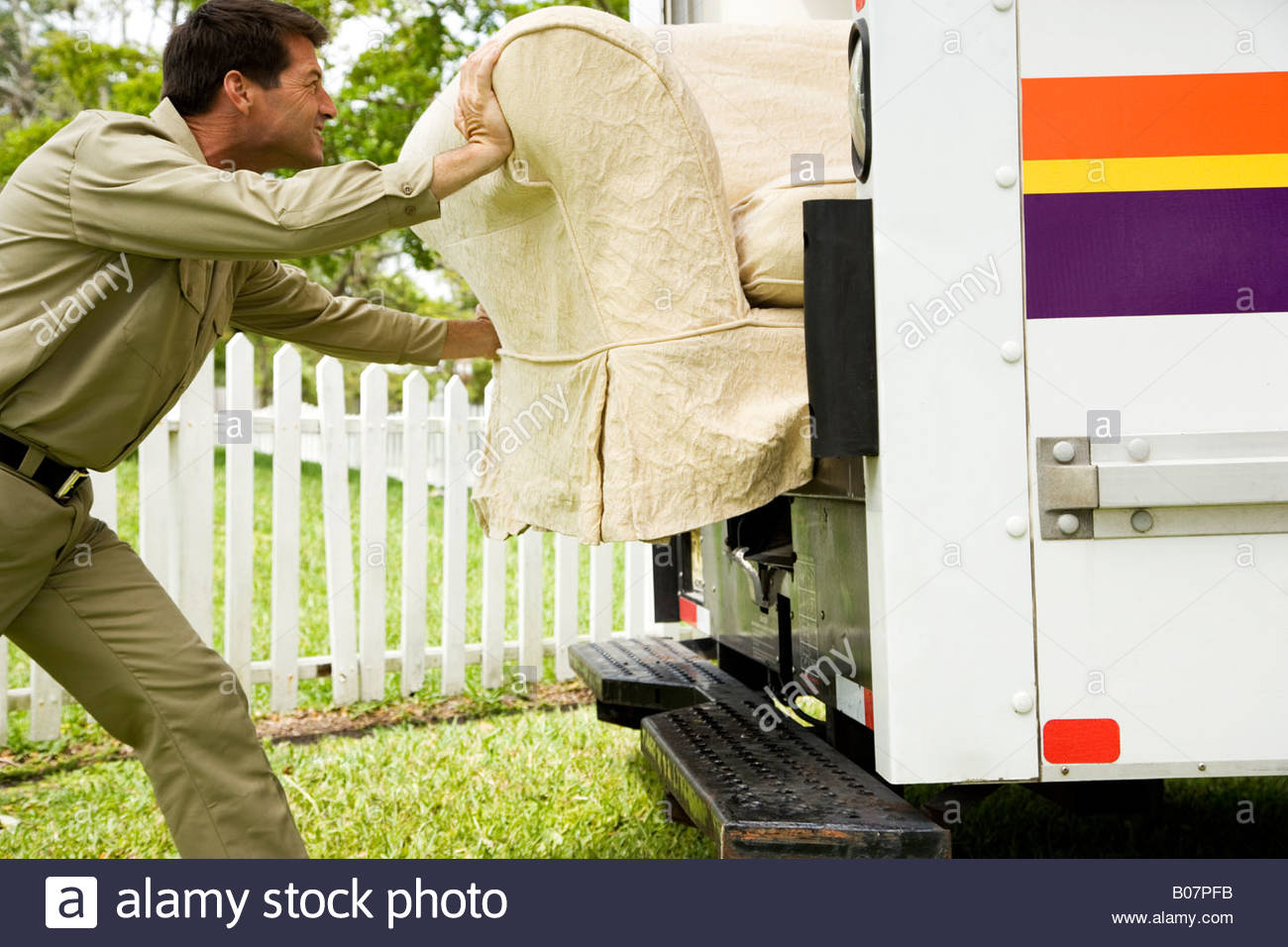 Removals Van Stock Photos & Removals Van Stock Images Alamy