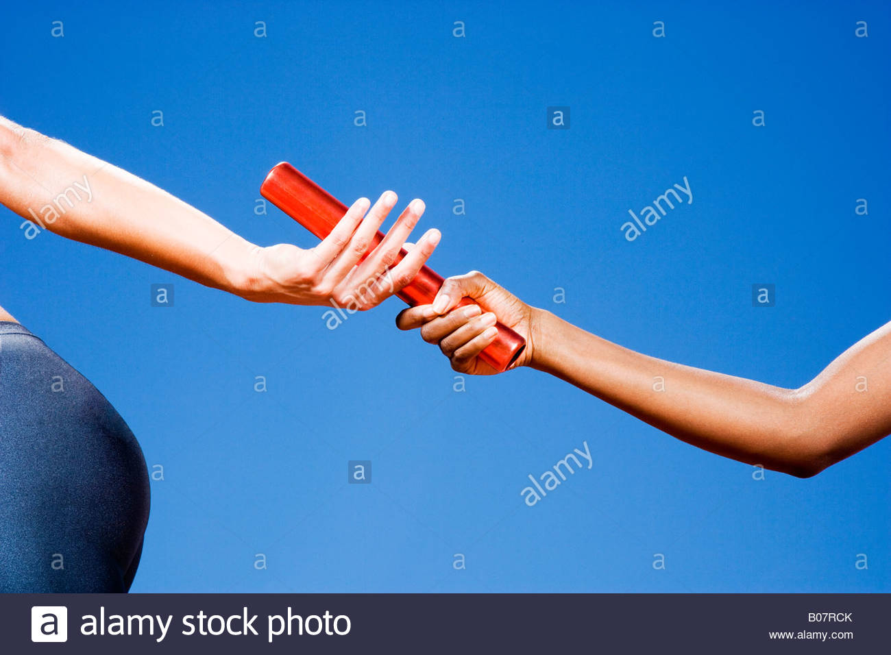 Baton Passing Stock Photos & Baton Passing Stock Images Alamy