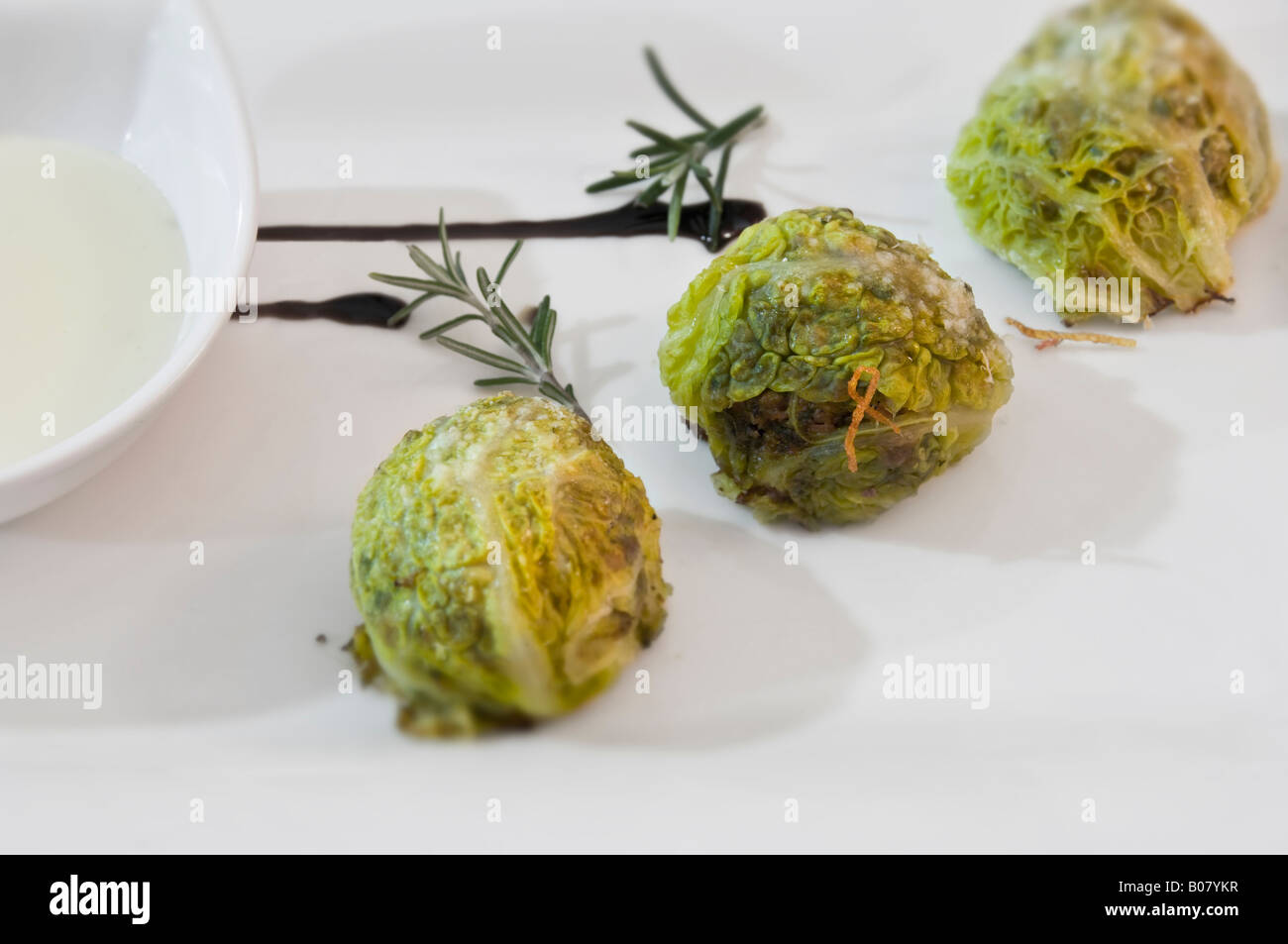 Tipical italian dish, rissoles made by vegetables Stock Photo