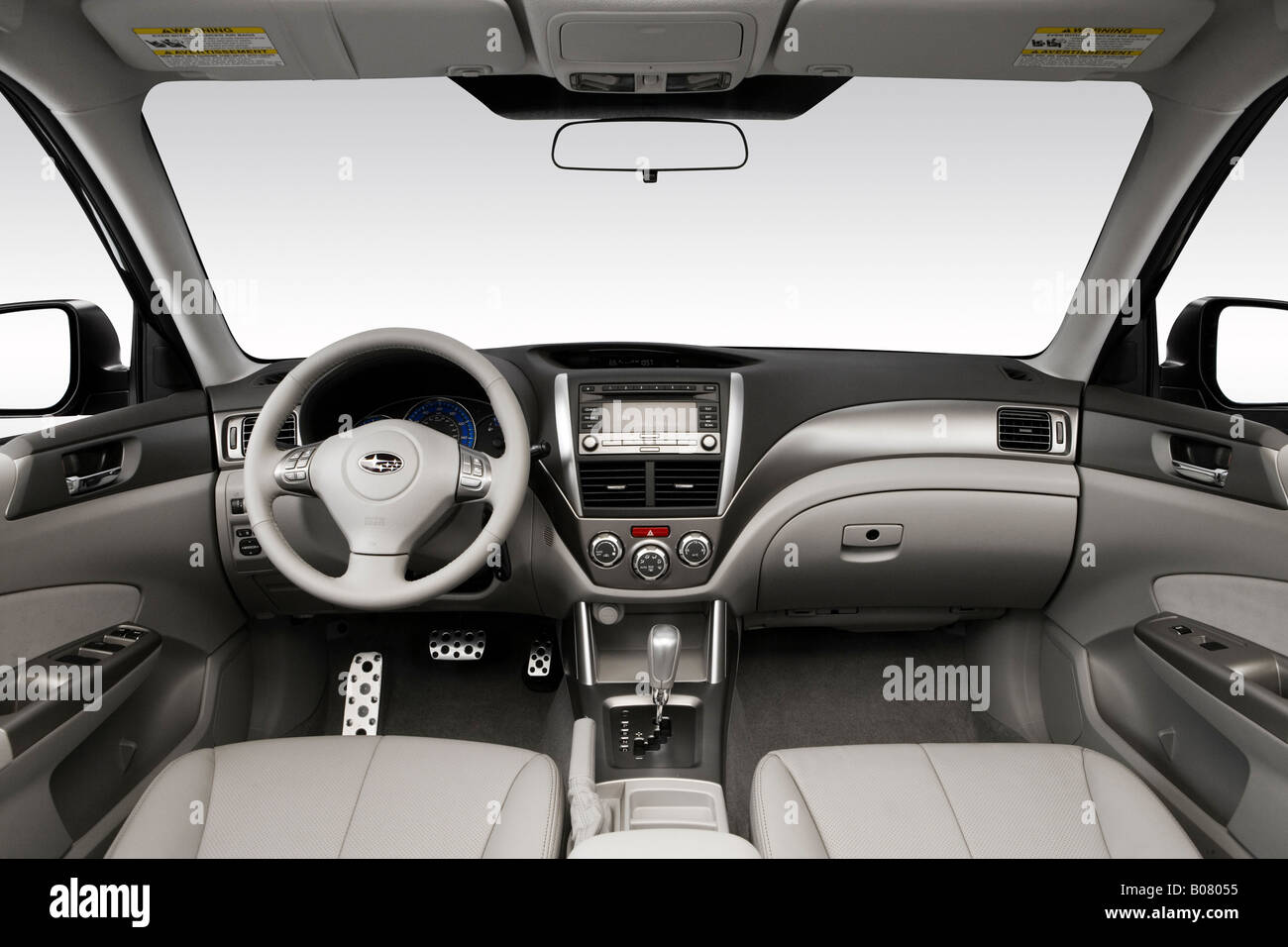 2009 Subaru Forester Xt In Gray Dashboard Center Console