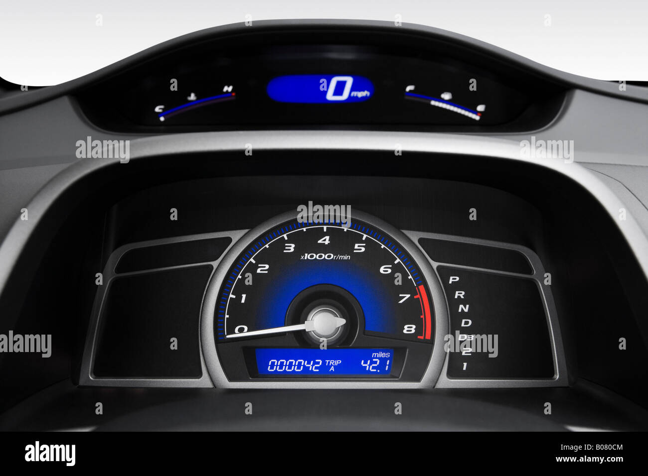 2008 Honda Civic EXL in Gray Speedometer/tachometer Stock Photo Alamy