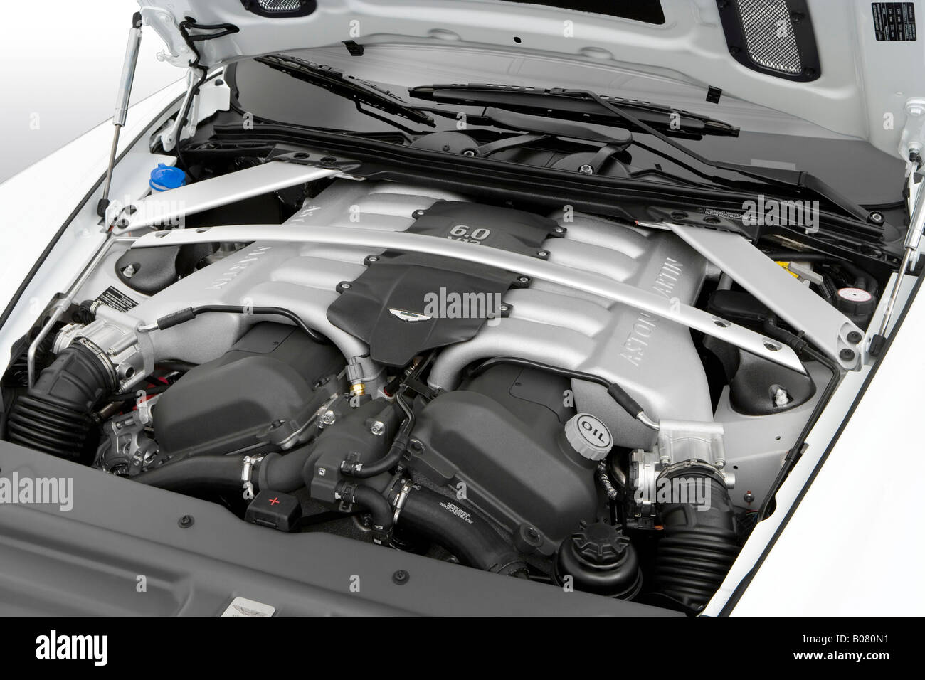 aston martin db9 engine stock photos & aston martin db9 engine stock
