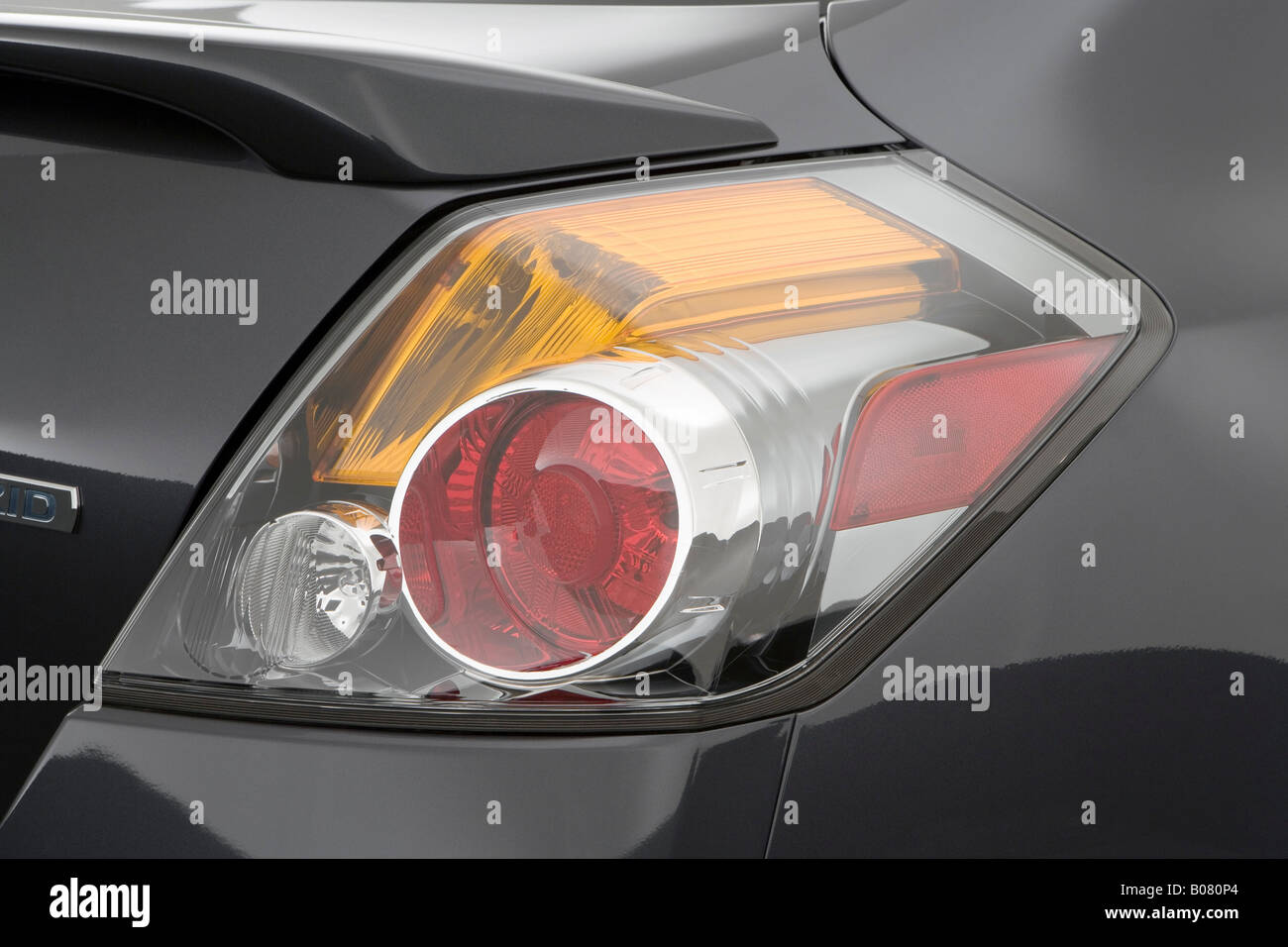 2008 Nissan Altima Hybrid in Gray Tail light Stock Photo Alamy