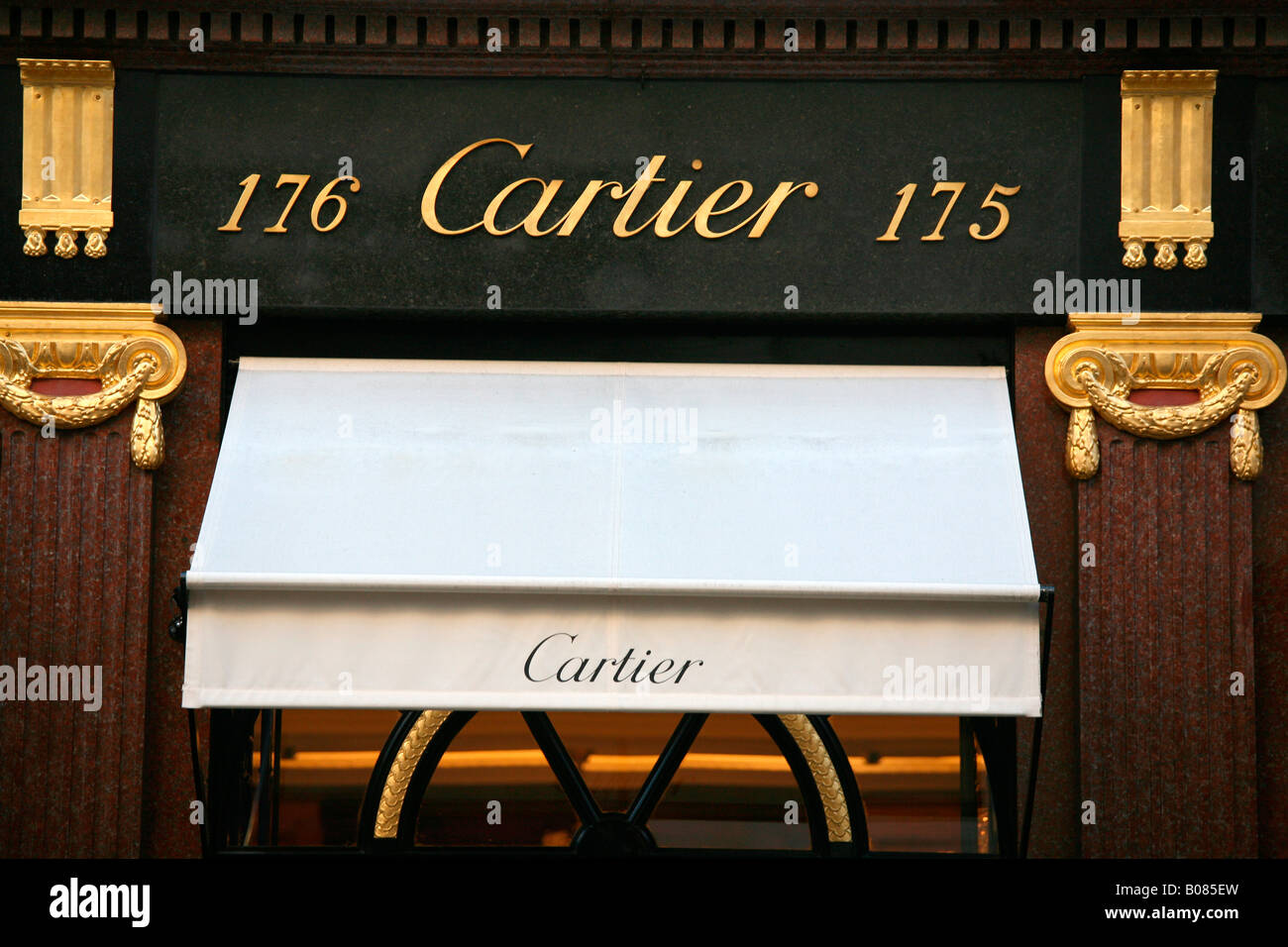Cartier store, London Stock Photo Alamy