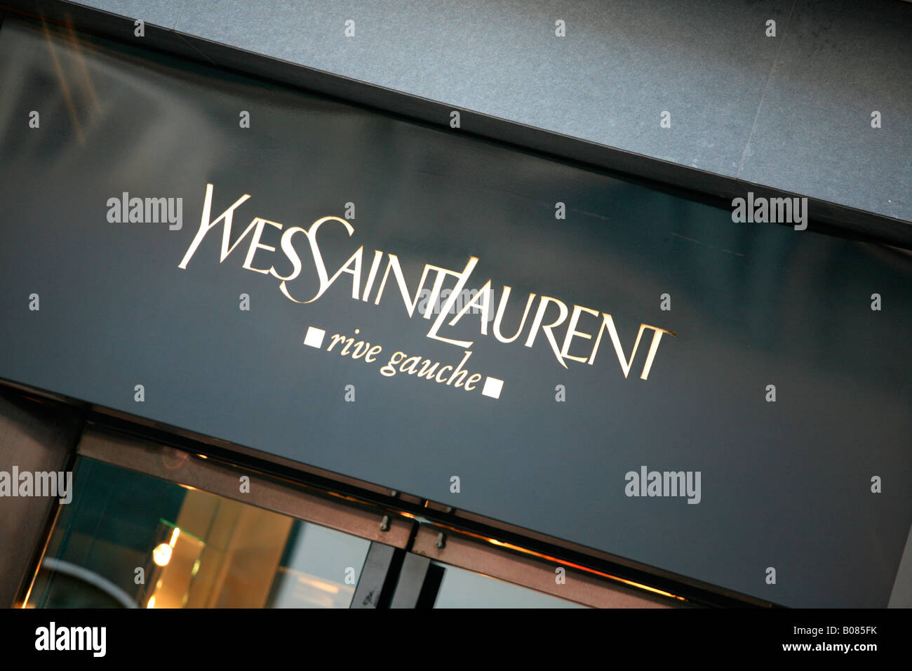 Yves Saint Laurent store, London Stock Photo: 17390343 - Alamy