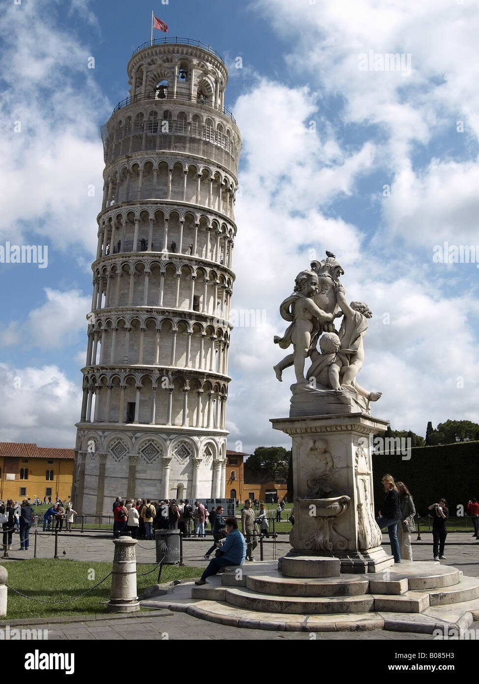 Leaning Tower of Pisa Tuscany Italy Stock Photo