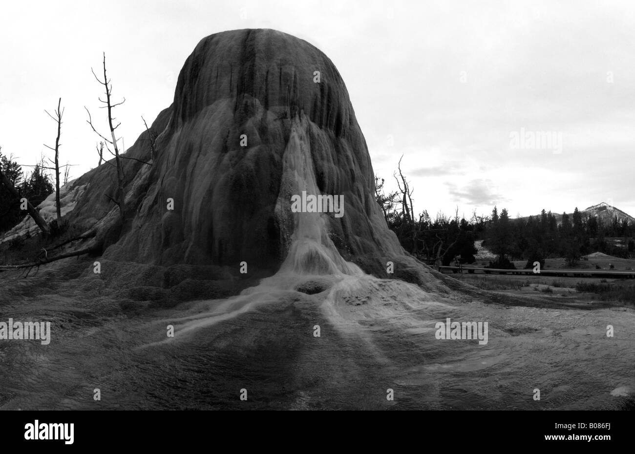 Rock formation in Yellowstone National Park, USA Stock Photo - Alamy