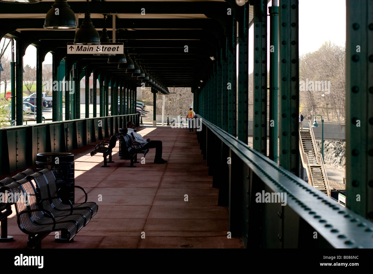 Poughkeepsie Train Station Stock Photo Alamy